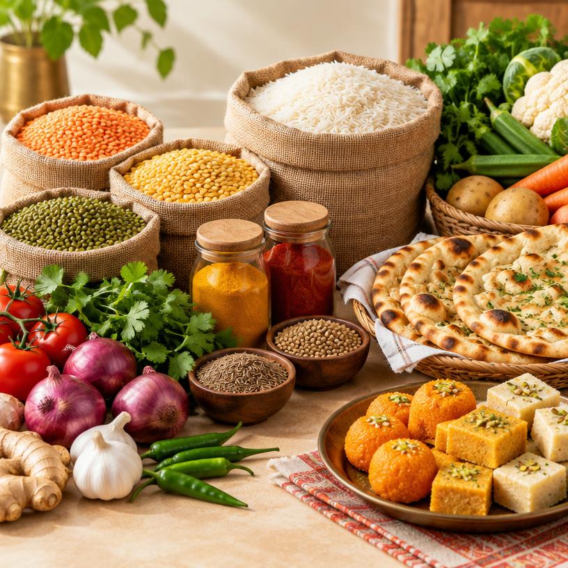 Indian Groceries & Fresh Staples