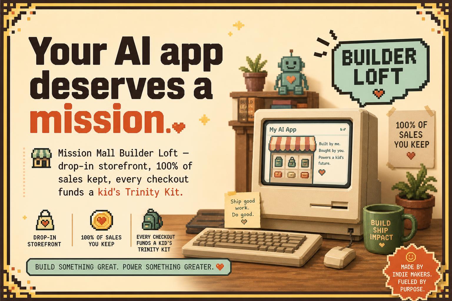 Your AI app deserves a mission.